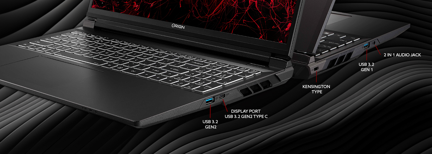 EON16-S left and right ports