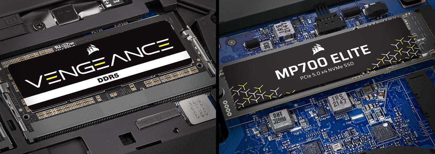VENGEANCE DDR5 & MP700 ELITE M.2 SSD